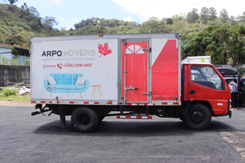 camion rojo